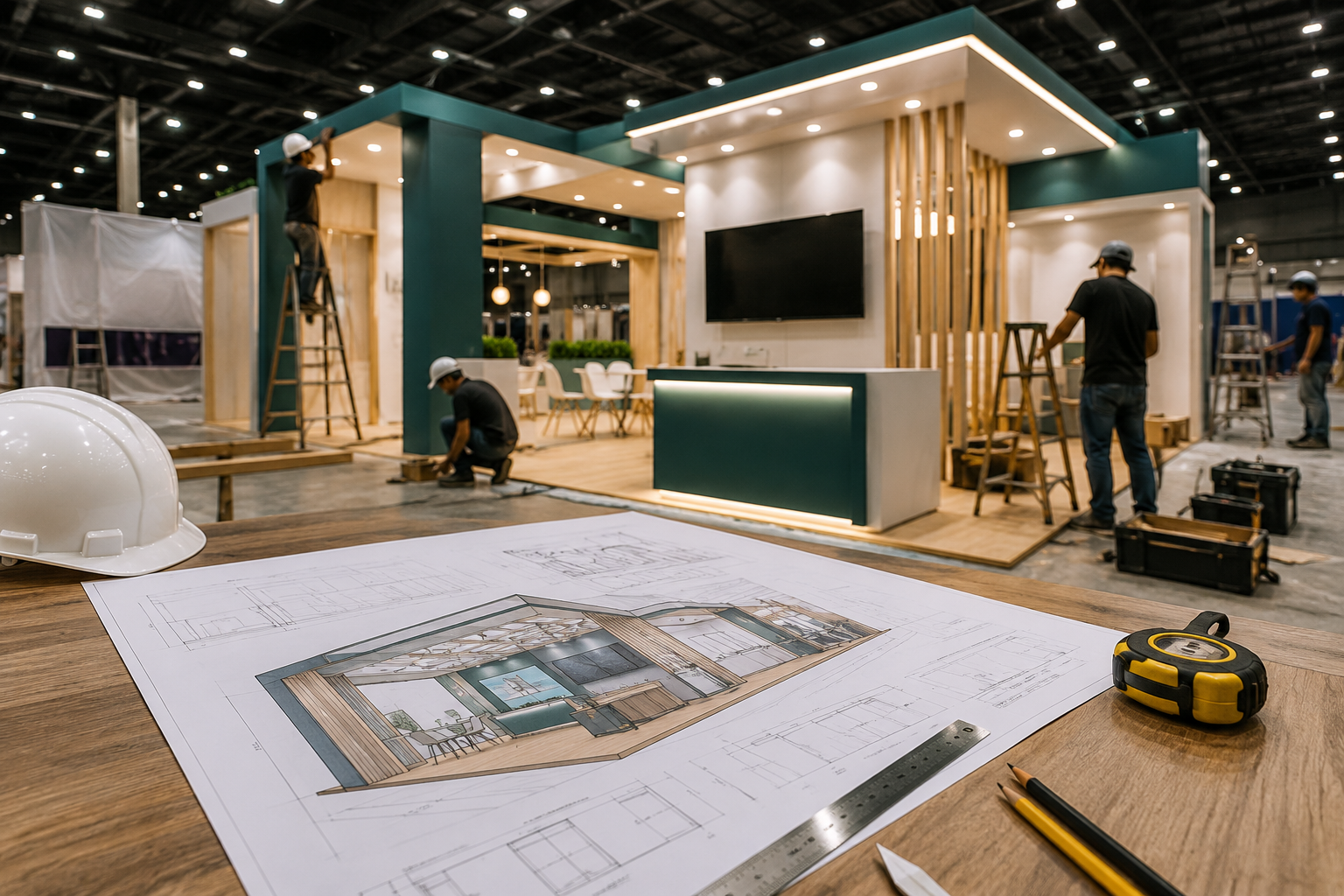 produksi booth pameran