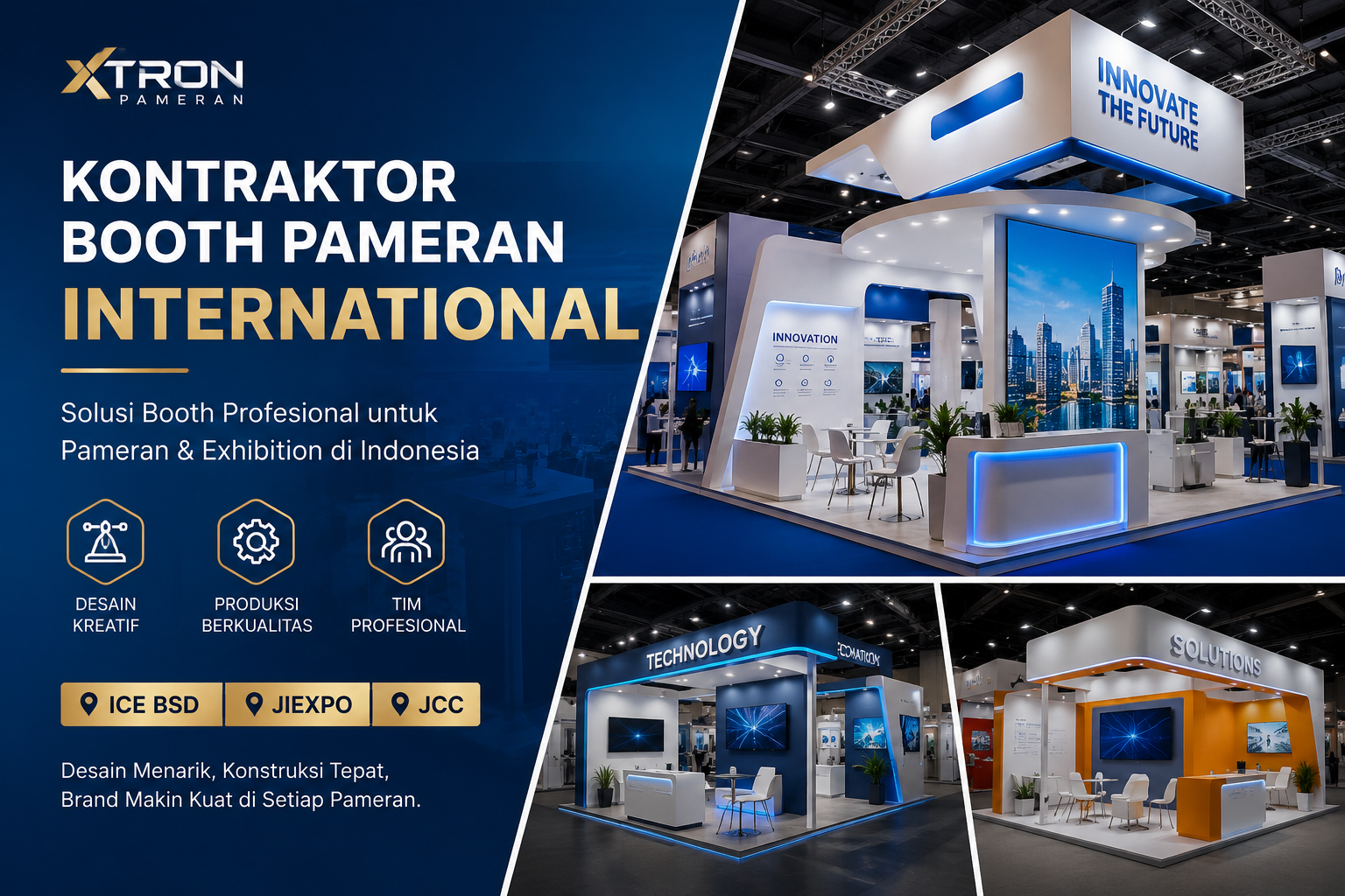 kontraktor booth pameran international